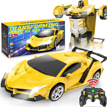 Remote Control Car - Transform Robot RC Cars, Toys for Ages 5-7, Kids Toys, 4 Year Old Boy Toys, Toys for 3 4 5 6 7 8 10 12 Years Old Boy, Gifts for Boys Kids Toddlers Birthday