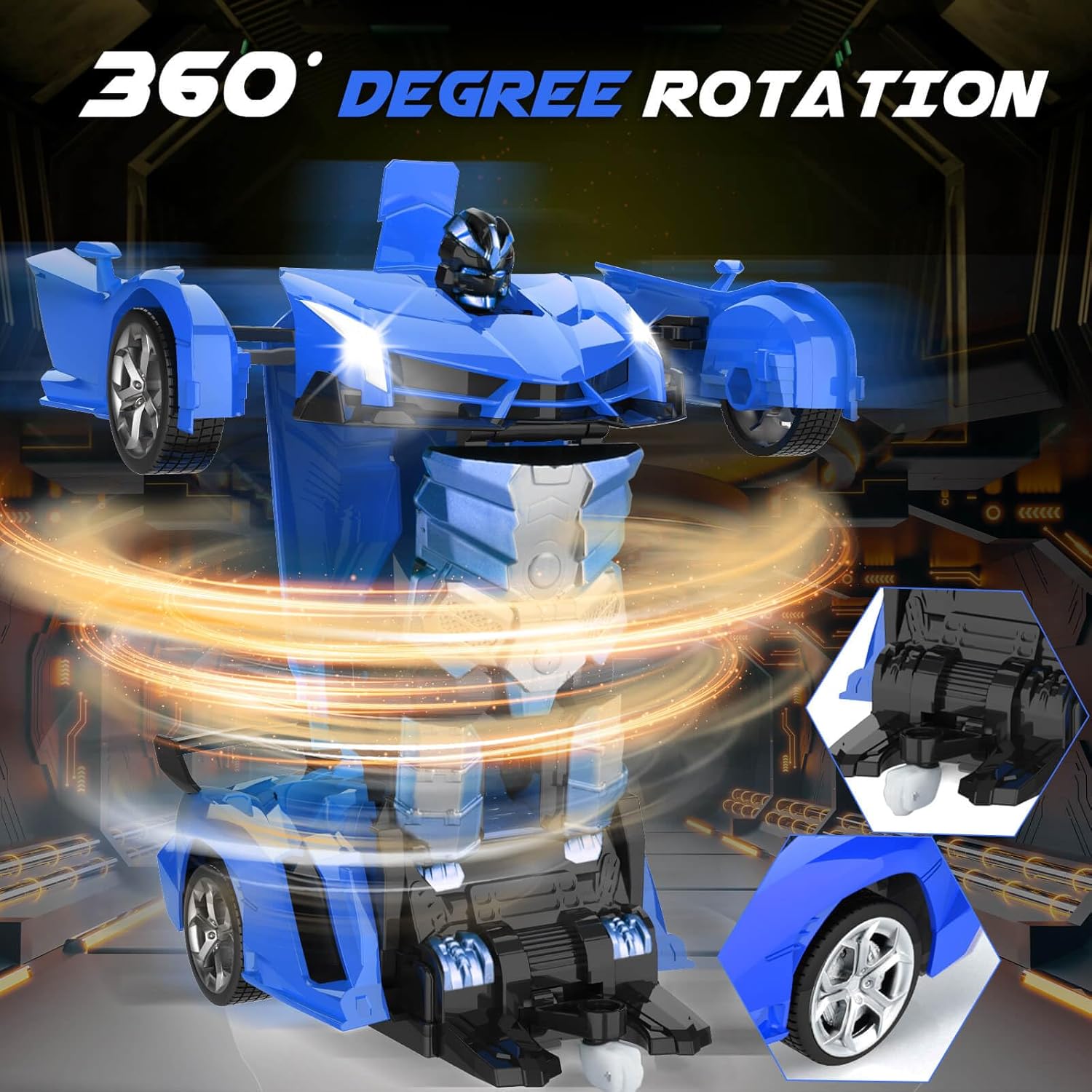 Remote Control Car - Transform Robot RC Cars, Toys for Ages 5-7, Kids Toys, 4 Year Old Boy Toy, Toy for 3 4 5 6 7 8 10 12 Years Old Boy, Gifts for Boys Kids Toddlers Birthday